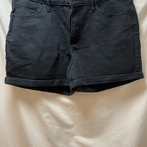 Universal Thread Black Jean Shorts Relaxed Fit